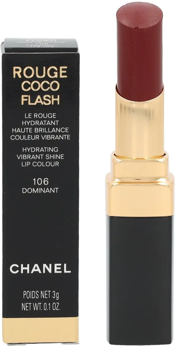 Chanel Rouge Coco Flash Vibrant Shine Lippenstift 106 Dominant - 3ml