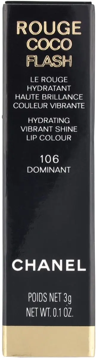 Chanel Rouge Coco Flash Vibrant Shine Lippenstift 106 Dominant - 3ml