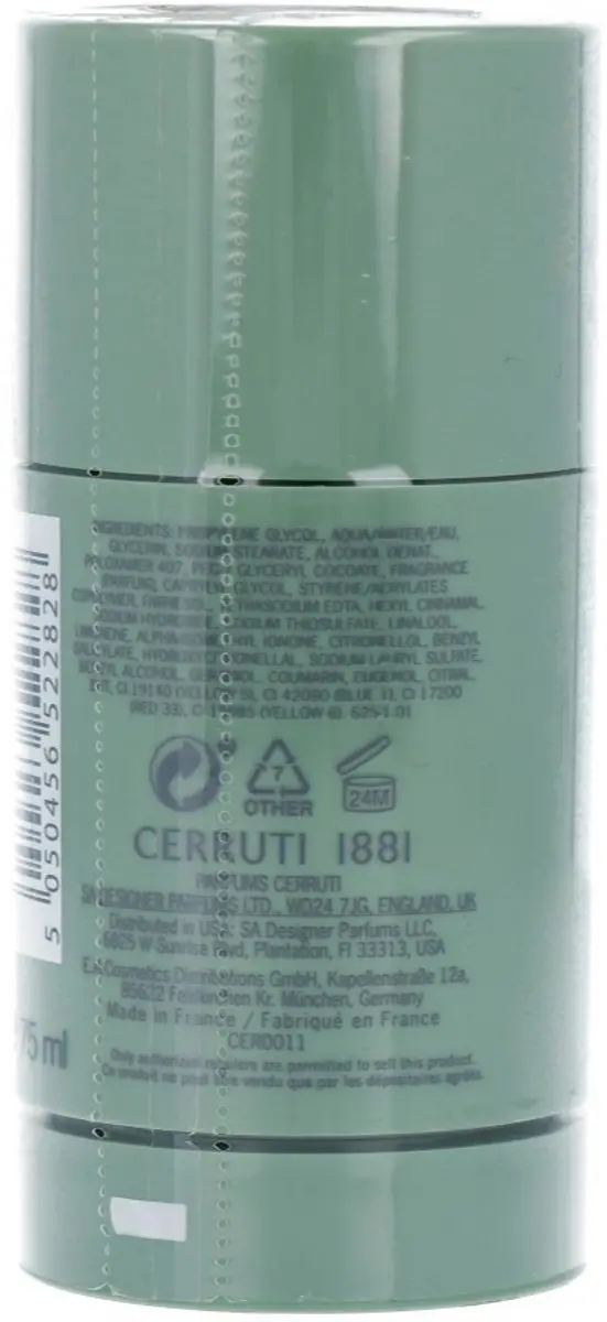 Nino Cerruti 1881 Homme Deodorant Stick 75ml