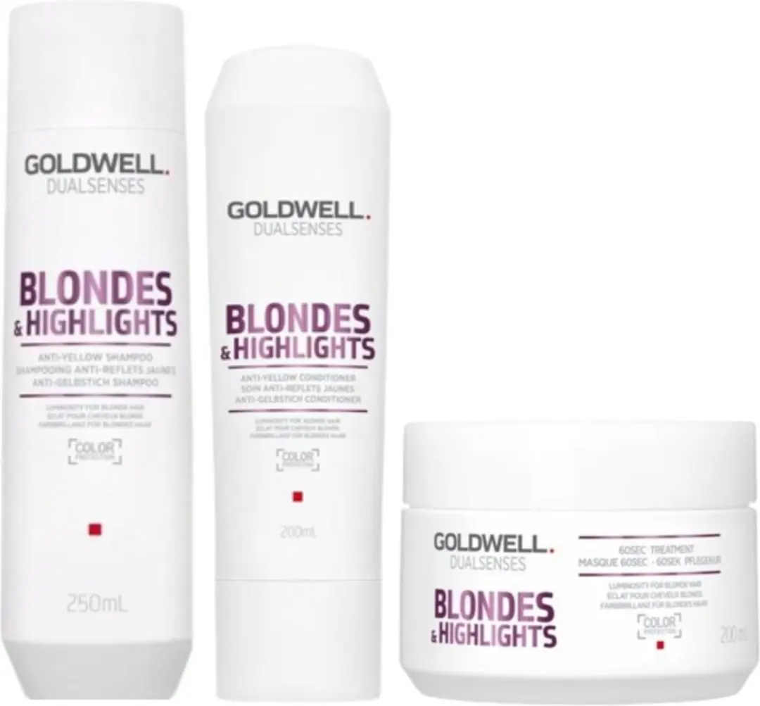 Goldwell Dualsenses Blondes & Highlights Anti-Yellow XL Set