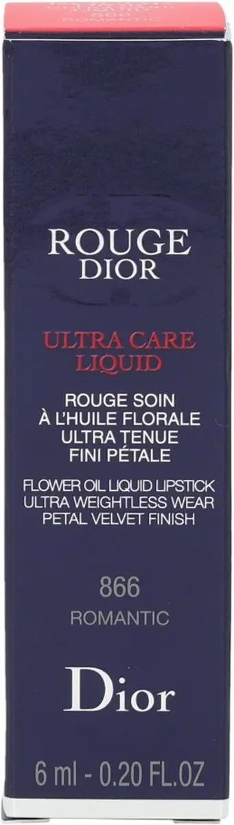 Dior Ultra Care Lipstick 866 Romantic - 6ml