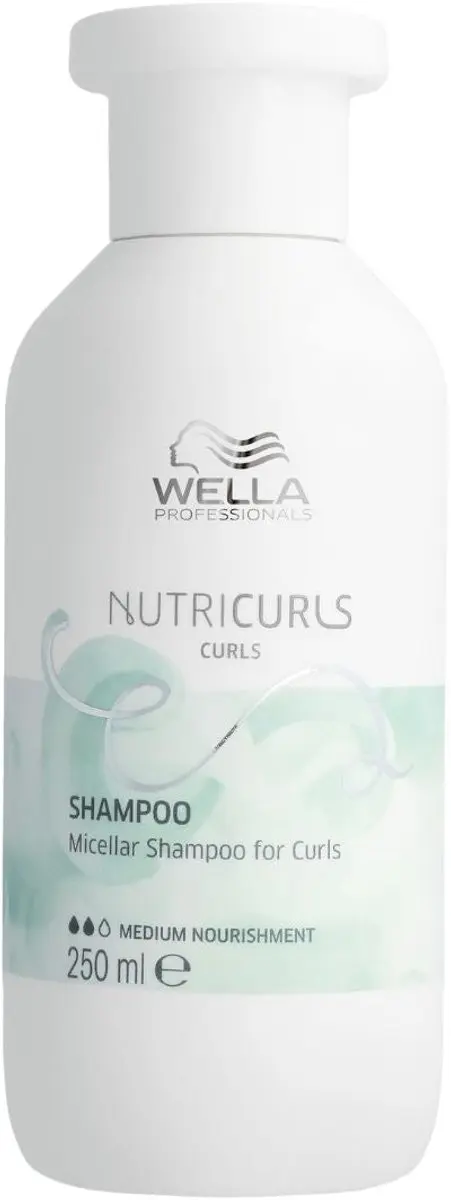 Wella Professionals Nutricurls Shampoo 250ml - Krullend haar
