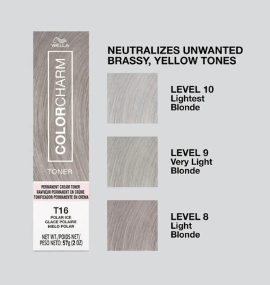 Wella Color Charm T16 Polar Ice Haartoner 57ml