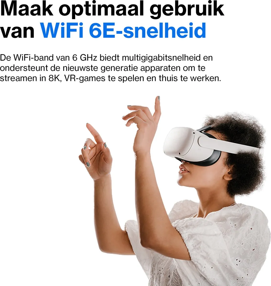 Linksys Hydra Pro 6E MR7500 Router - Tri-Band WiFi 6E - 6600 Mbps - Zwart