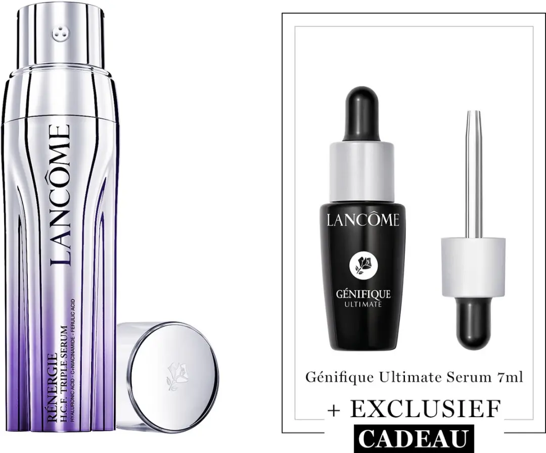 Lancôme Rénergie H.C.F. Triple Serum & Génifique Ultimate Serum