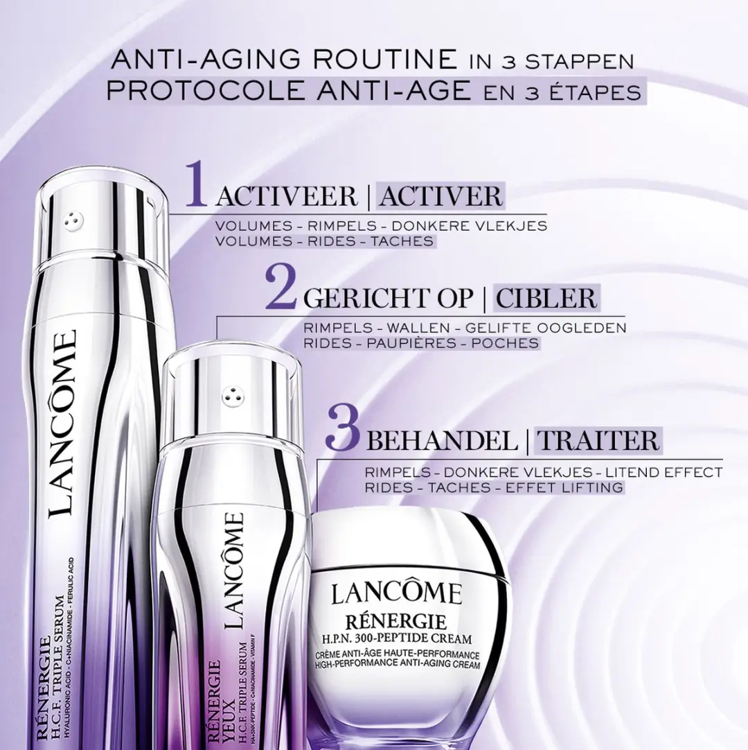 Lancôme Rénergie H.C.F. Triple Serum & Génifique Ultimate Serum - 57ml - afbeelding 6 van 6