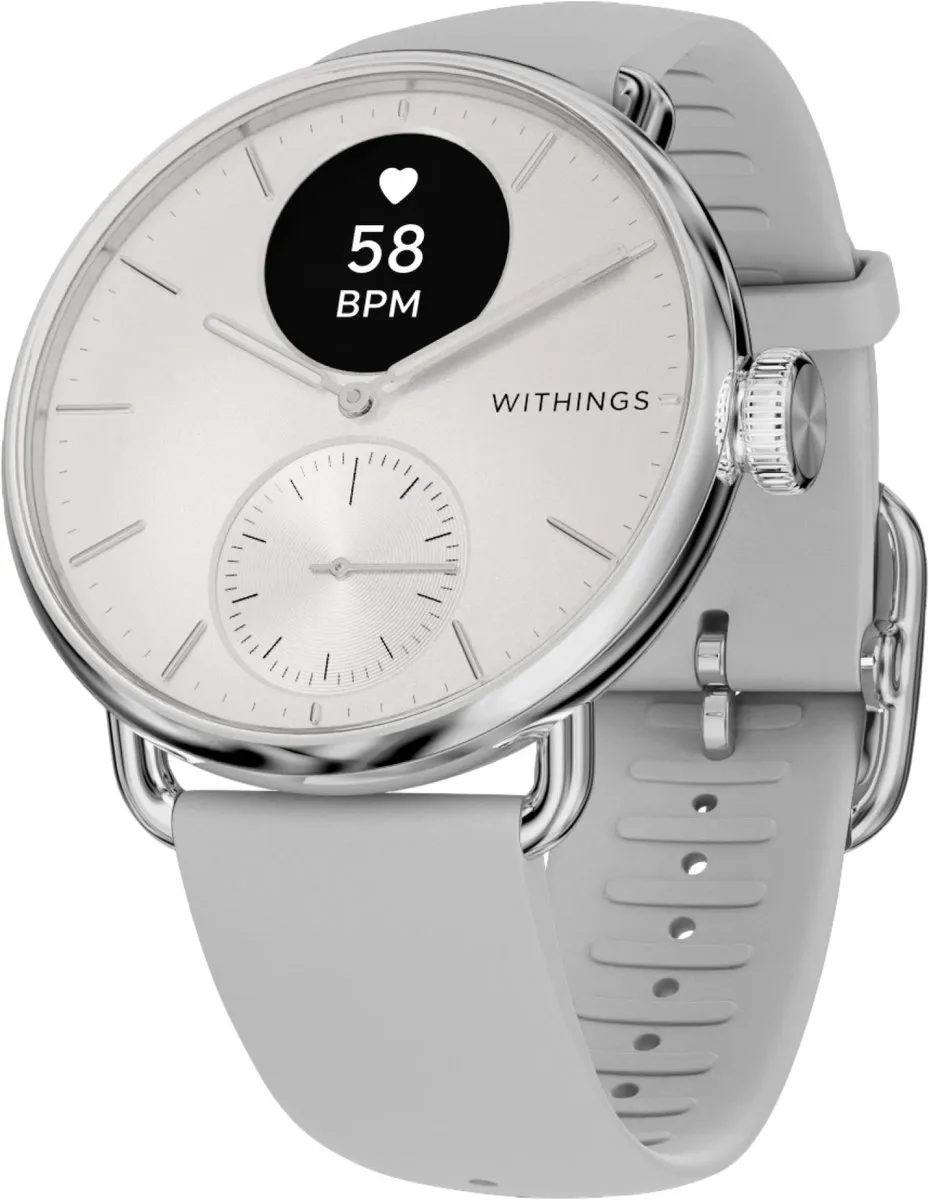 Withings ScanWatch 2 - 38mm - Hybride Smartwatch - Wit