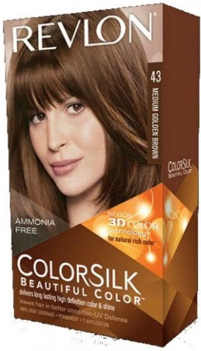 Revlon Colorsilk Haarkleur 43 Bruin - 3ml - afbeelding 4 van 6