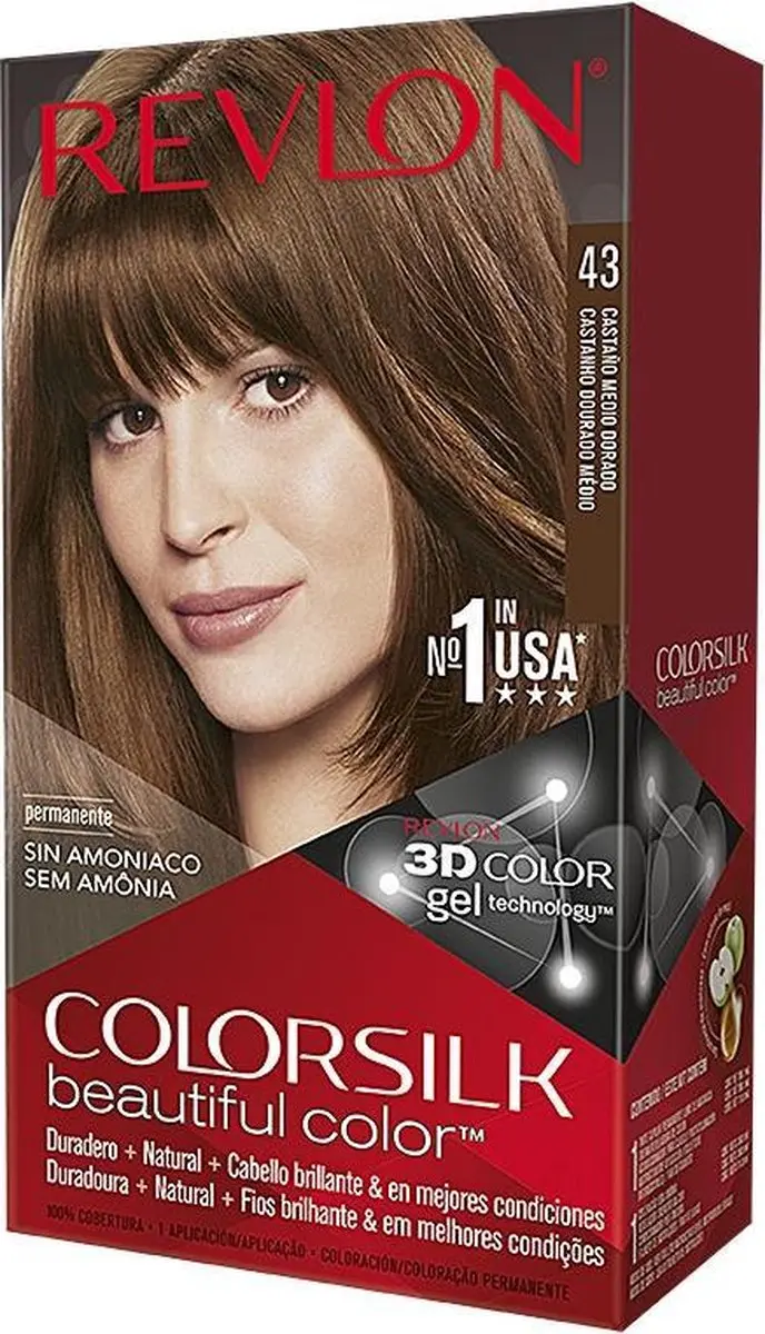 Revlon Colorsilk Haarkleur 43 Bruin