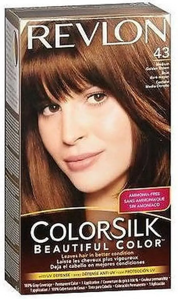 Revlon Colorsilk Haarkleur 43 Bruin - 3ml - afbeelding 3 van 6