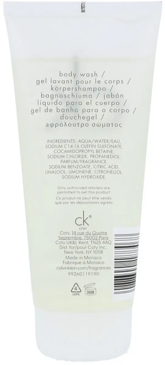 Calvin Klein CK One Douchegel 200ml