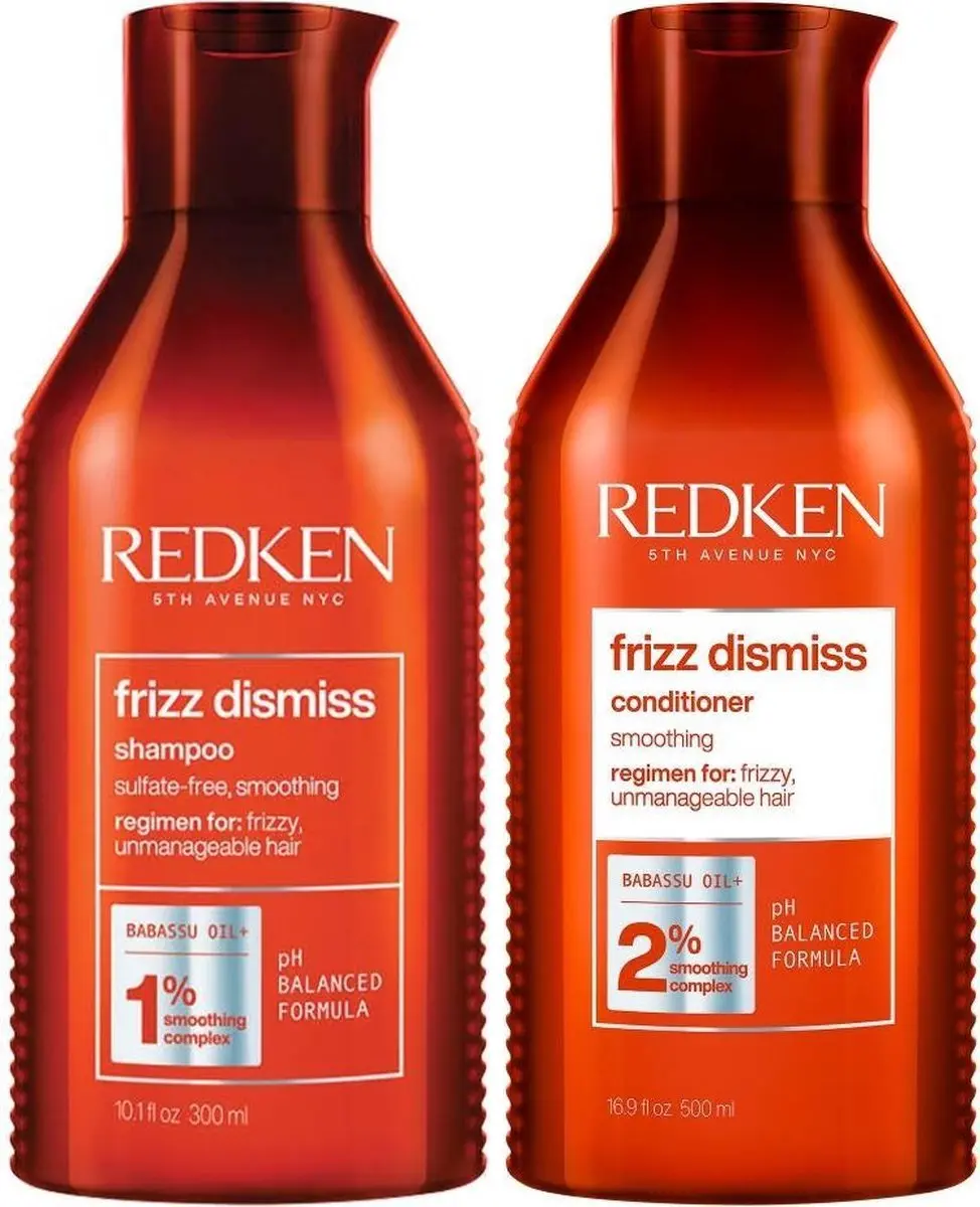 Redken Frizz Dismiss Shampoo & Conditioner 2x300ml
