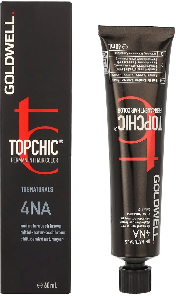 Goldwell Topchic Tube 60ml - 4NA Bruin Permanent