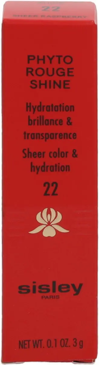Sisley Phyto-Rouge Shine Lipstick - 3g - #22 Sheer Raspberry