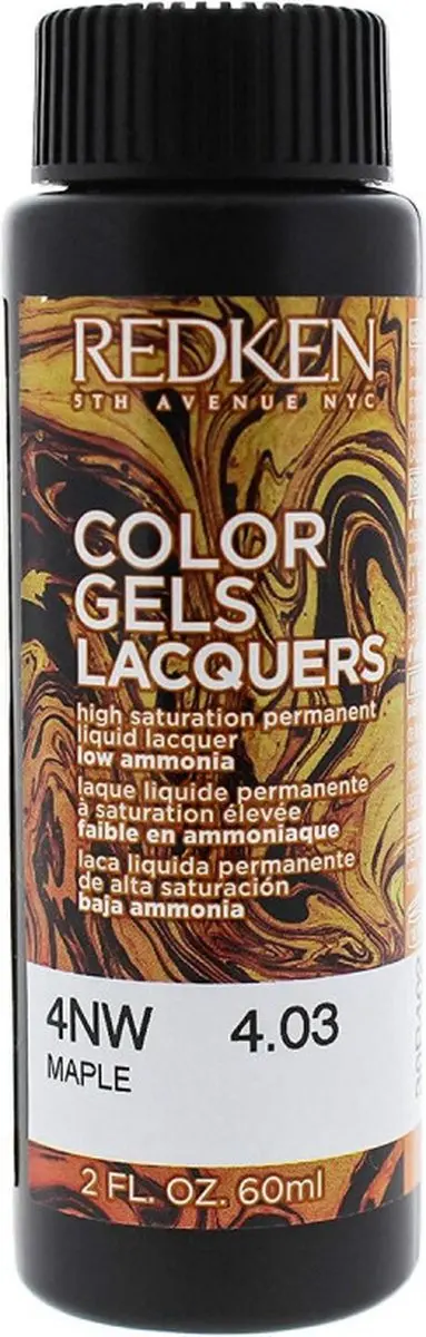 Redken Color Gel Lacquers 4NW Permanent Haarkleur