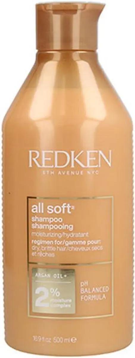Redken All Soft Shampoo 500ml