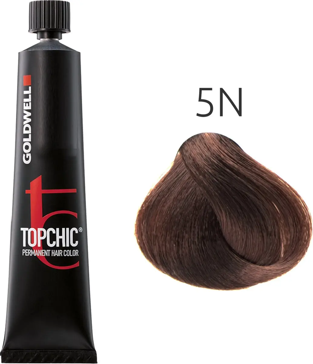 Goldwell Topchic Tube 60ml - 5N Bruin Permanent