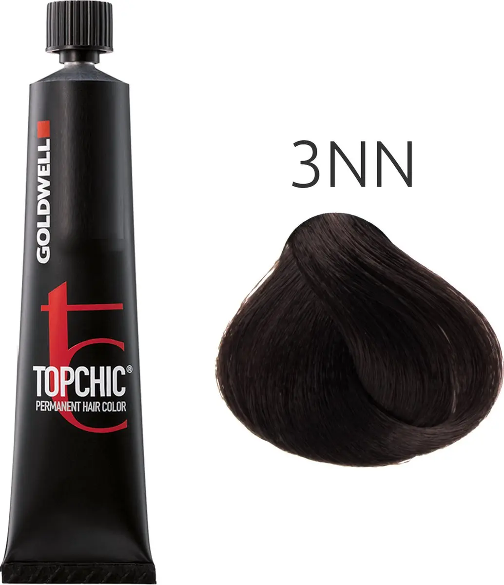 Goldwell Topchic Tube 3NN - 60ml Permanent Bruin
