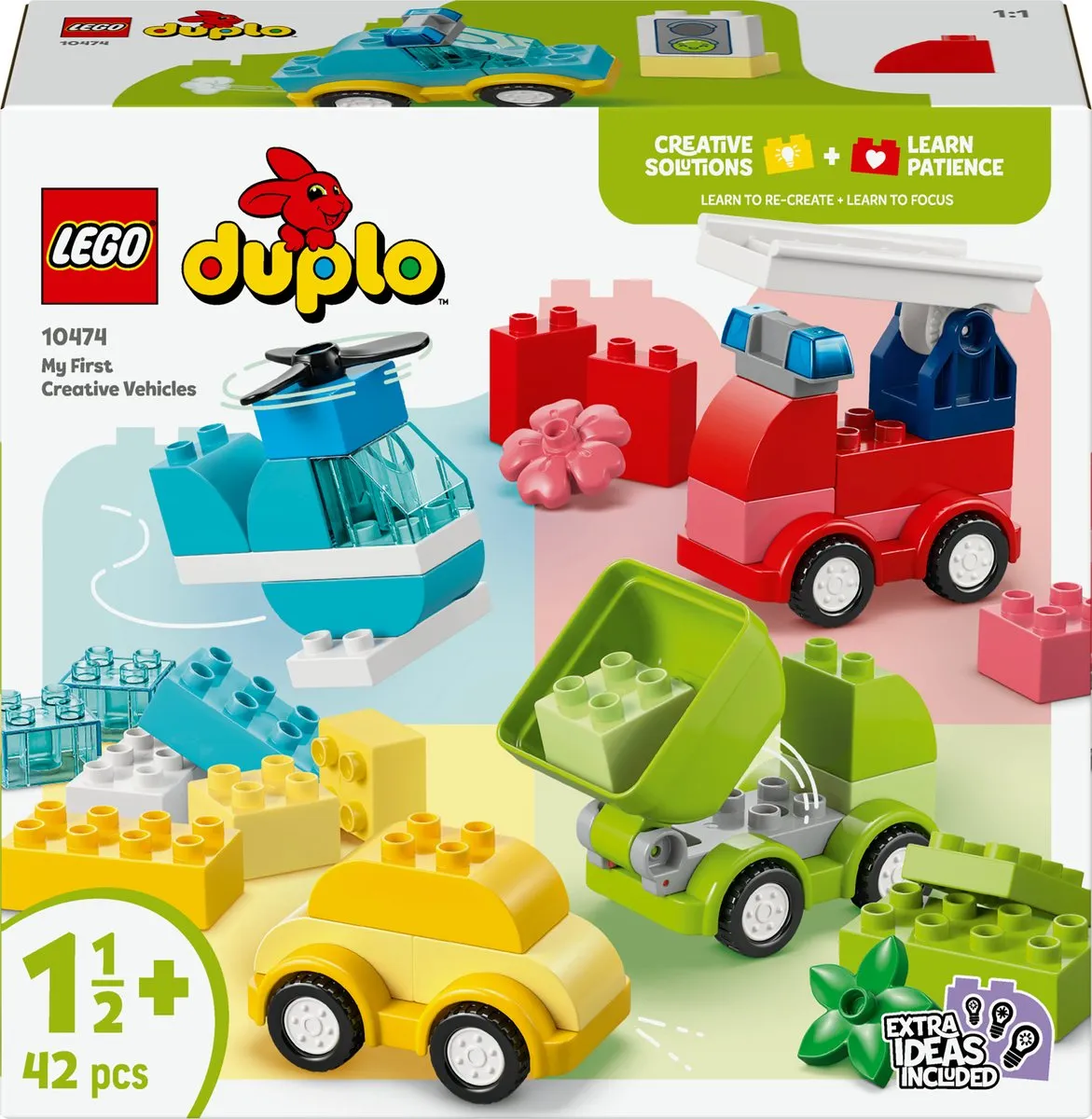 LEGO DUPLO Creatieve Voertuigen 10474 - 42 Stukken - Multicolor