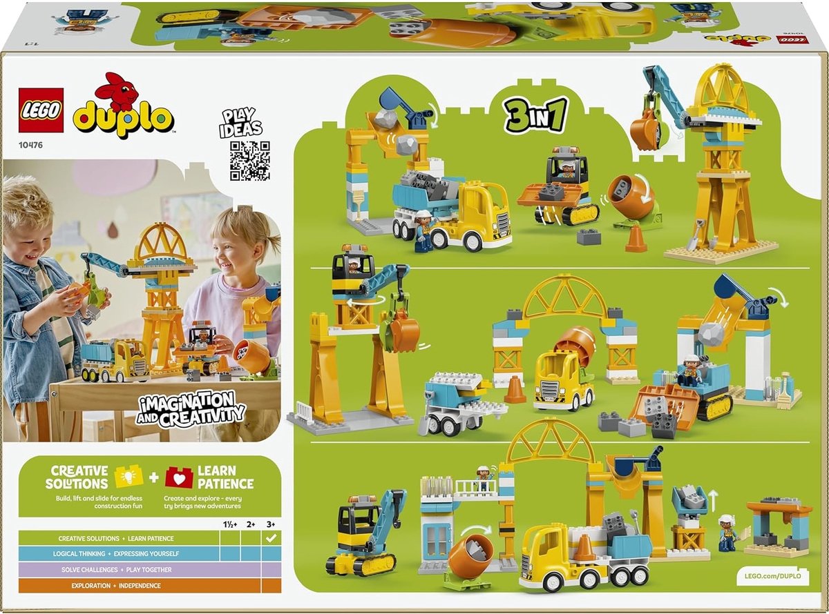 LEGO DUPLO - Creatieve Voertuigen Educatief Speelgoed voor Peuters vanaf 2 Jaar - 10474