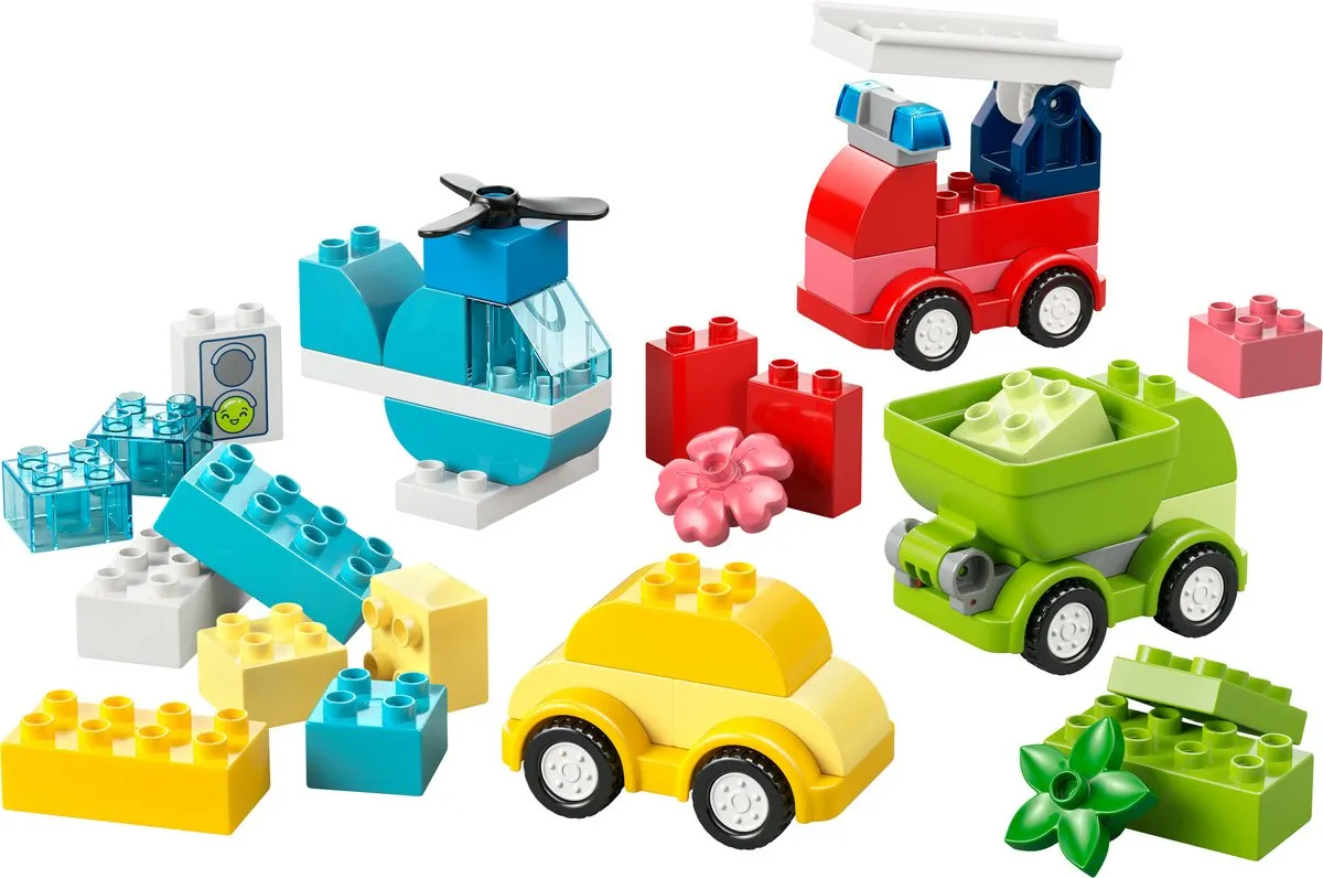 LEGO DUPLO Creatieve Voertuigen 10474 - 42 Stukken - Multicolor - afbeelding 6 van 6