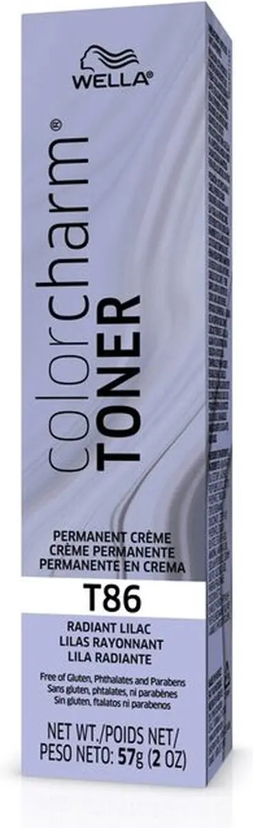 Wella Professionals Color Charm T86 Radiant Lilac Toner - 2x114ml