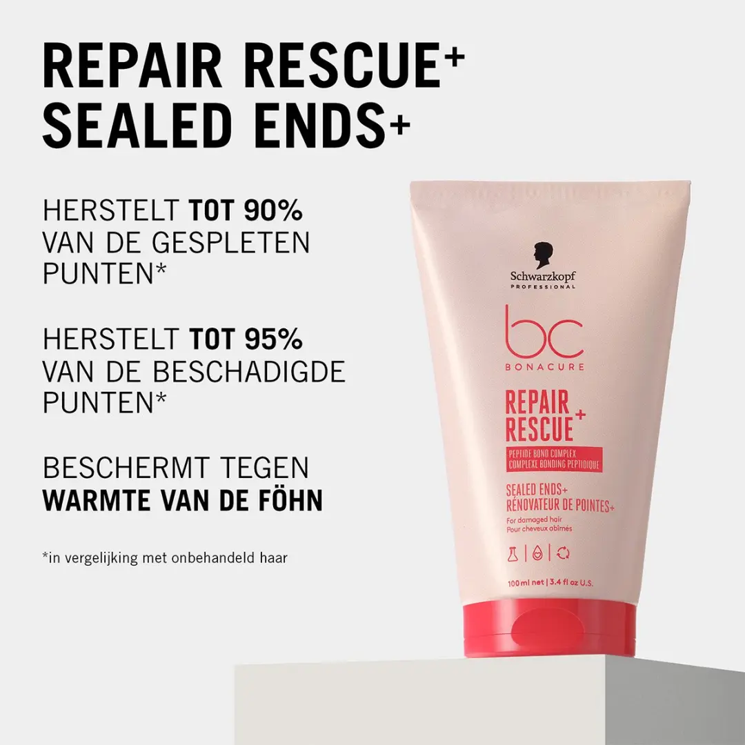 Schwarzkopf Bonacure Repair Rescue Sealed Ends+ - 100ml