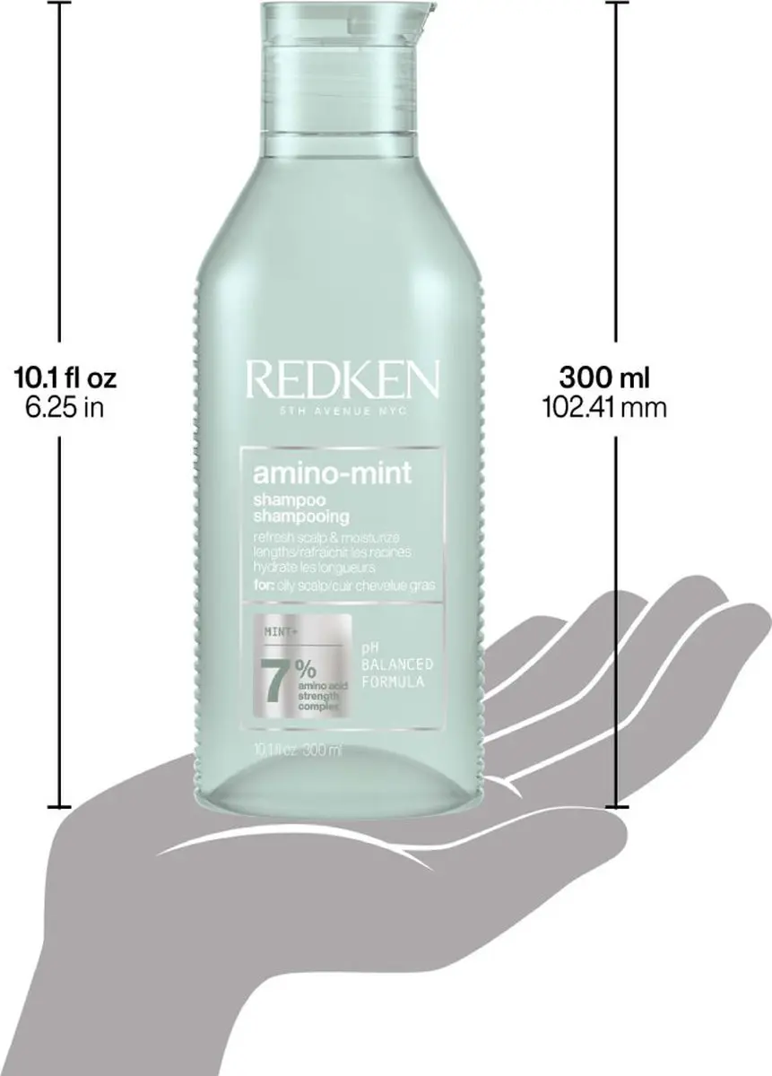 Redken Amino Mint Shampoo 300ml - afbeelding 6 van 6