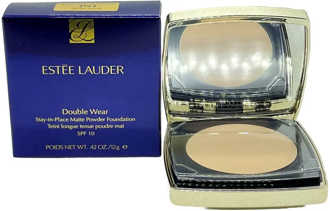 Estée Lauder Double Wear Matte Powder Foundation 1N1 Ivory Nude - 12g