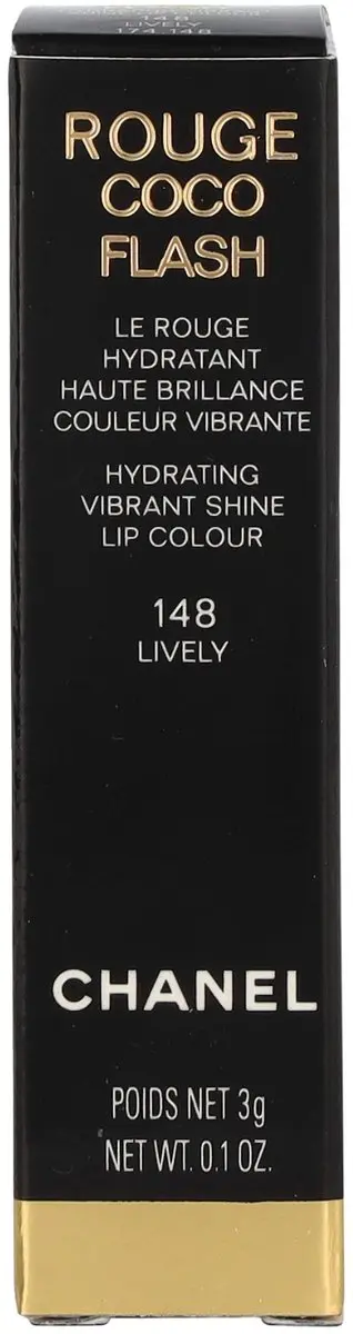 Chanel Rouge Coco Flash #148-lively Lippenstift - 3g - Rood