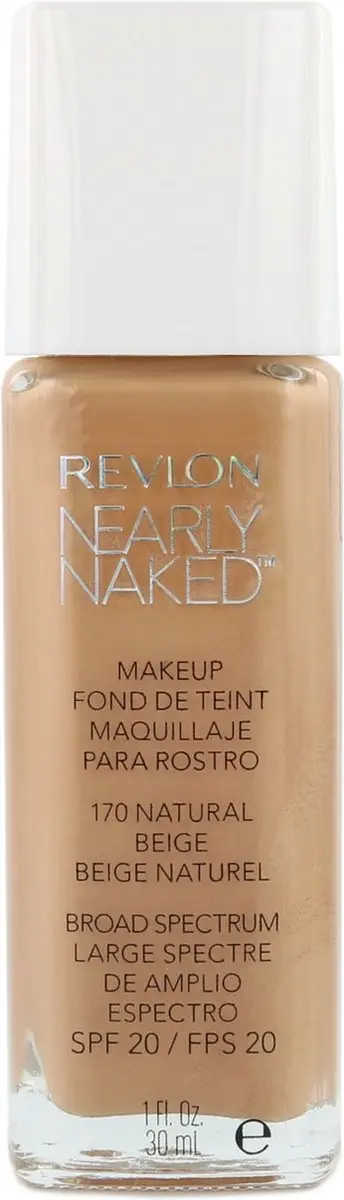 Revlon Nearly Naked Foundation 170 Natural Beige