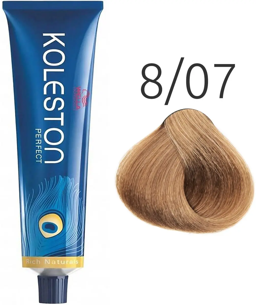 Wella Professionals Koleston Perfect Haarverf 8/07 - 60ml