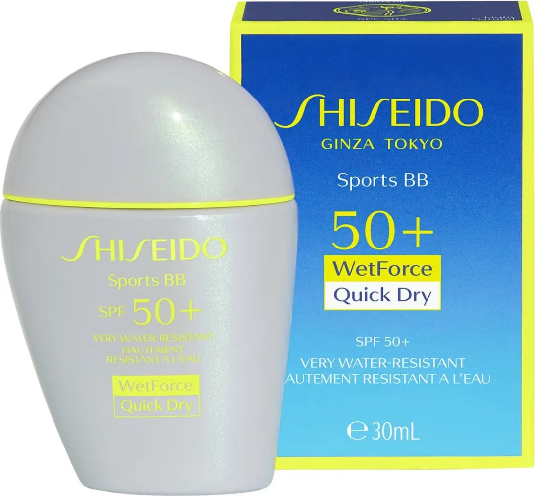 Shiseido Sports BB SPF50+ Zonnebrandcrème Medium Dark 30ml