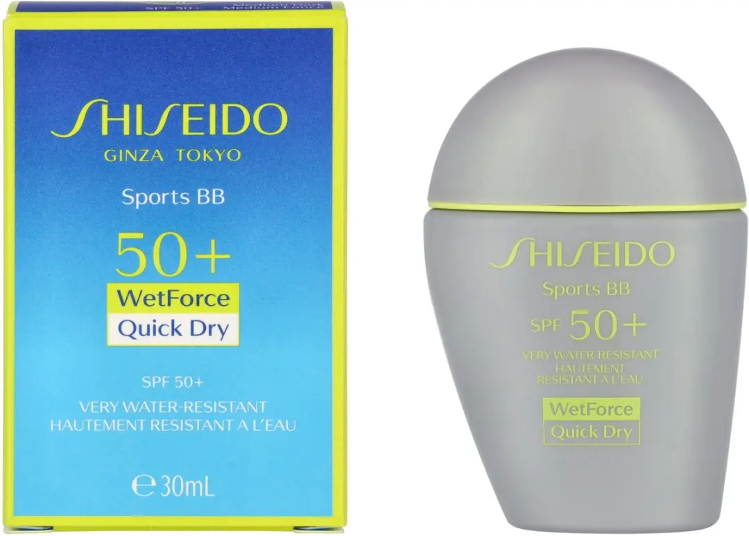 Shiseido Sports BB SPF50+ Zonnebrandcrème Medium Dark 30ml