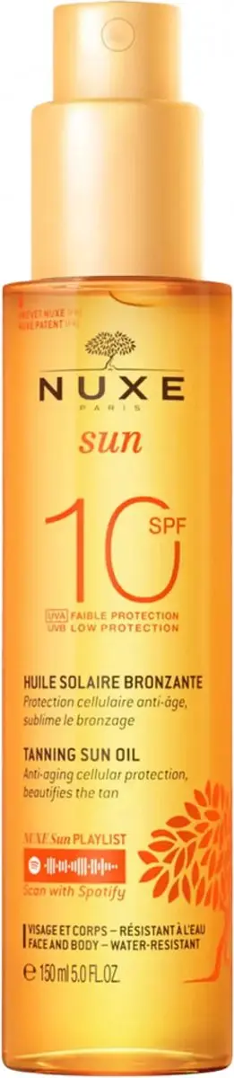 Nuxe Sun Tanning Oil Zonneolie SPF 10