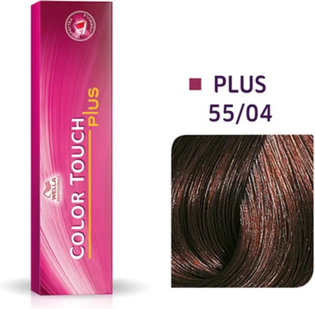 Wella Color Touch Plus 55-04 60ml - Rood