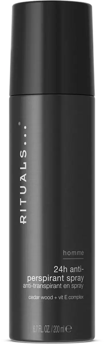 Rituals of Homme Anti Perspirant Spray 400ml - 2 Stuks