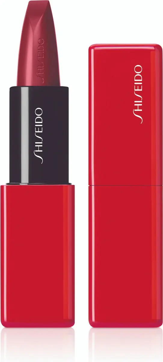 Shiseido Technosatin Gel Lipstick 411 Scarlet Cluster - 3.3g
