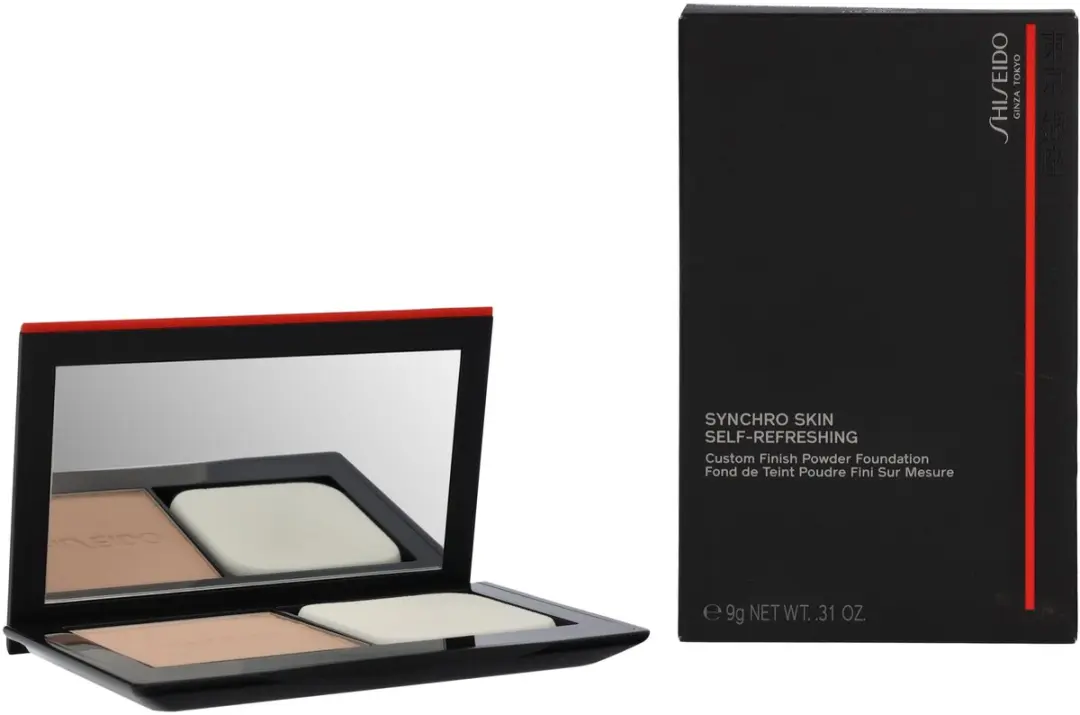 Shiseido Synchro Skin Custom Finish Poederfoundation 9g - Medium