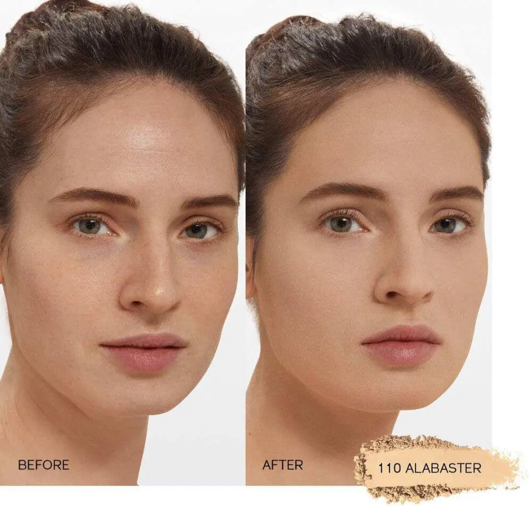 Shiseido Synchro Skin Custom Finish Poederfoundation 9g - Medium - afbeelding 6 van 6