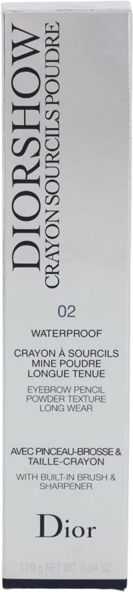 Dior Diorshow Crayon Sourcils 002 Chestnut - 1.2g