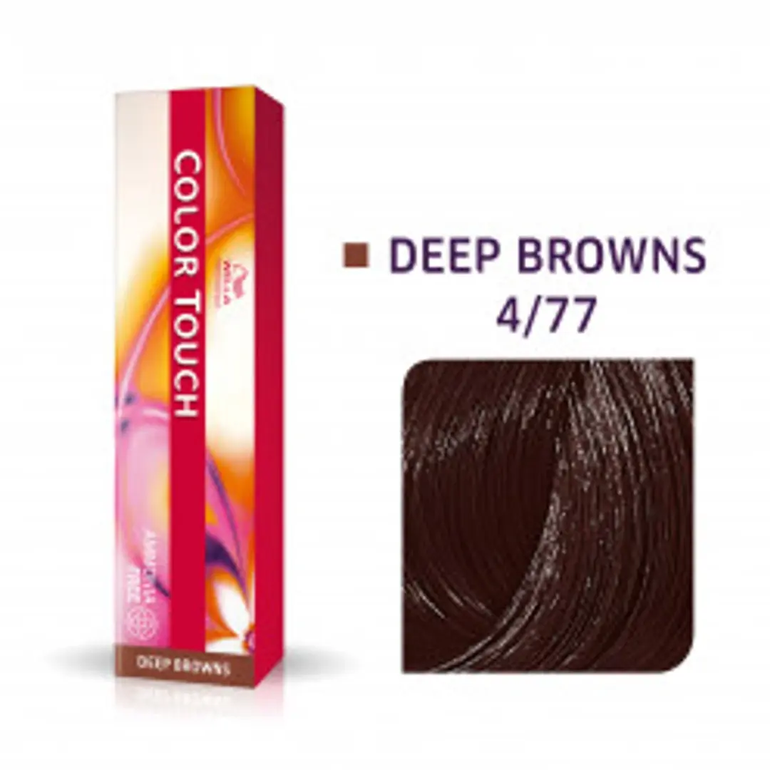 Wella Professionals Color Touch 4/77 Haarverf 60ml - Zwart
