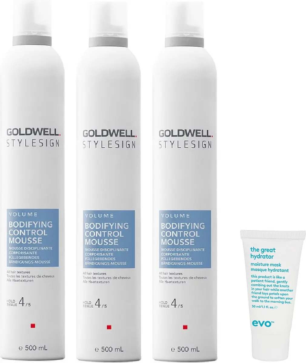 Goldwell Stylesign Bodifying Control Mousse 500ml