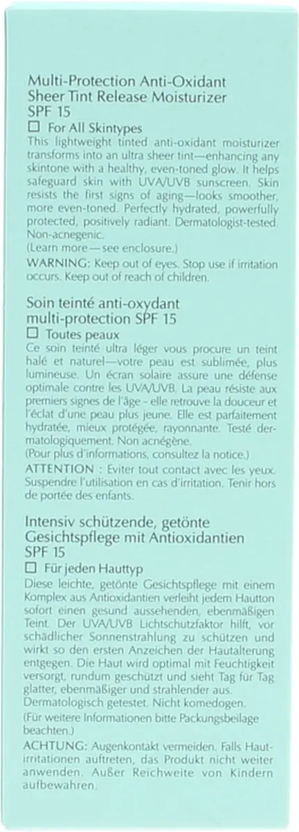 Estée Lauder DayWear Sheer Tint Release Moisturizer SPF15 - 50ml