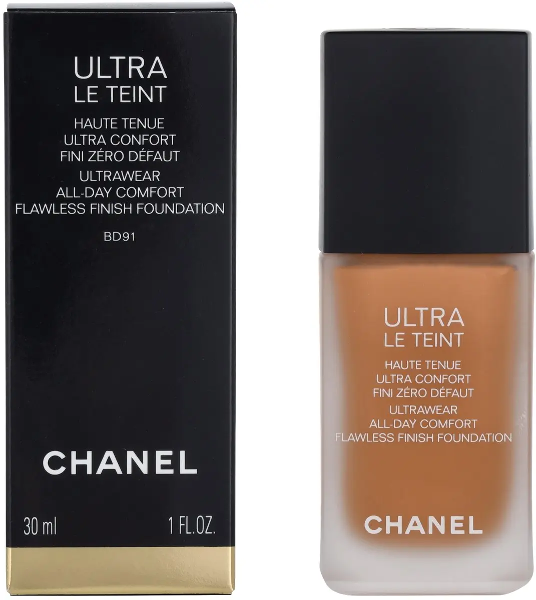 Chanel Ultra Le Teint Flawless Finish Fluid Foundation BD91 - 30ml