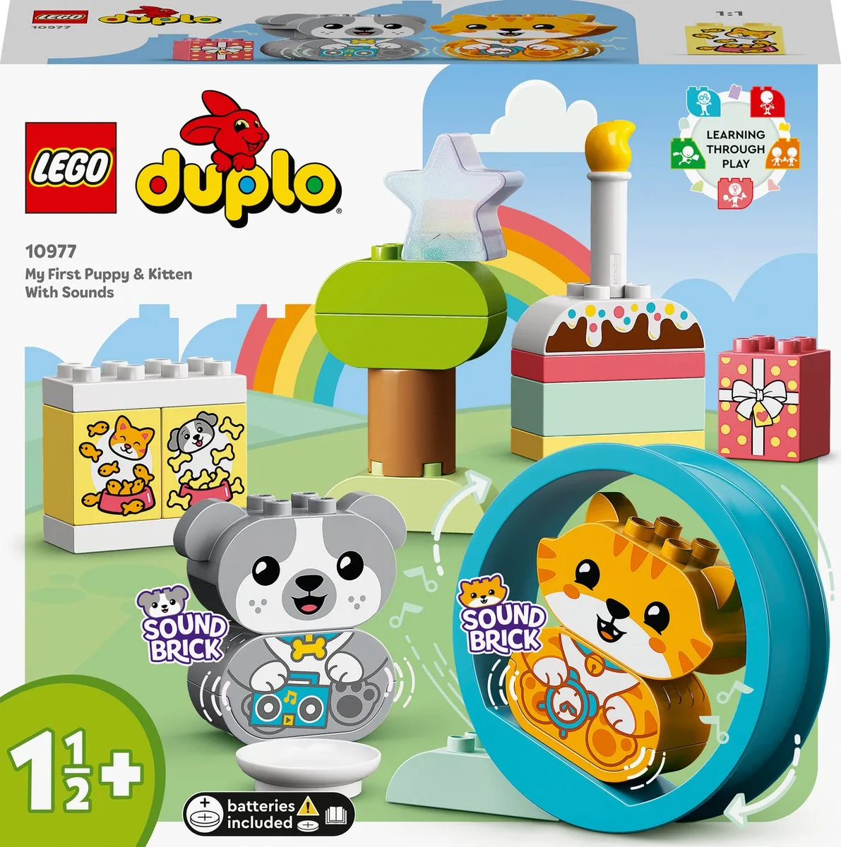 LEGO DUPLO Mijn Eerste Puppy en Kitten 10977