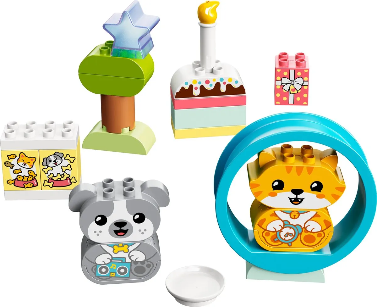 LEGO DUPLO Mijn Eerste Puppy en Kitten 10977 - Meerkleurig