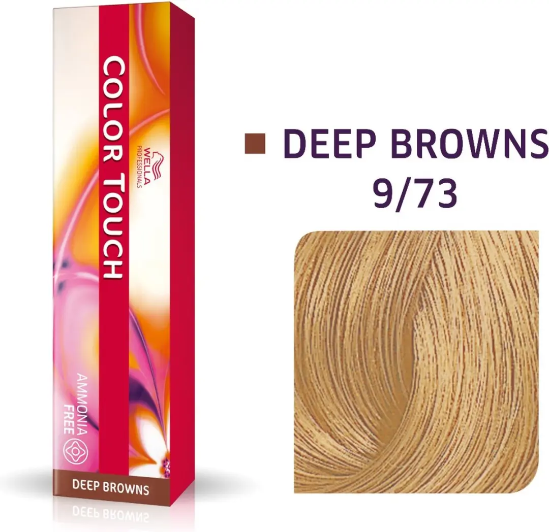 Wella Professionals Color Touch 9/73 Deep Browns Haarverf 60ml - Zwart
