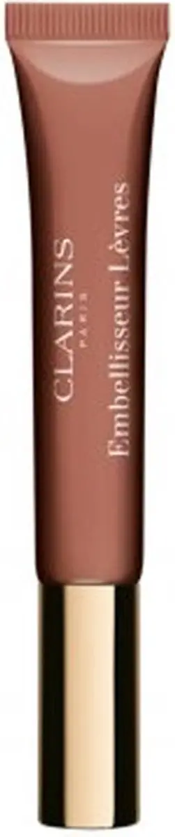 Clarins Instant Light Natural Lip Perfector 08 Plum Shimmer - Lipgloss 12ml - afbeelding 6 van 6