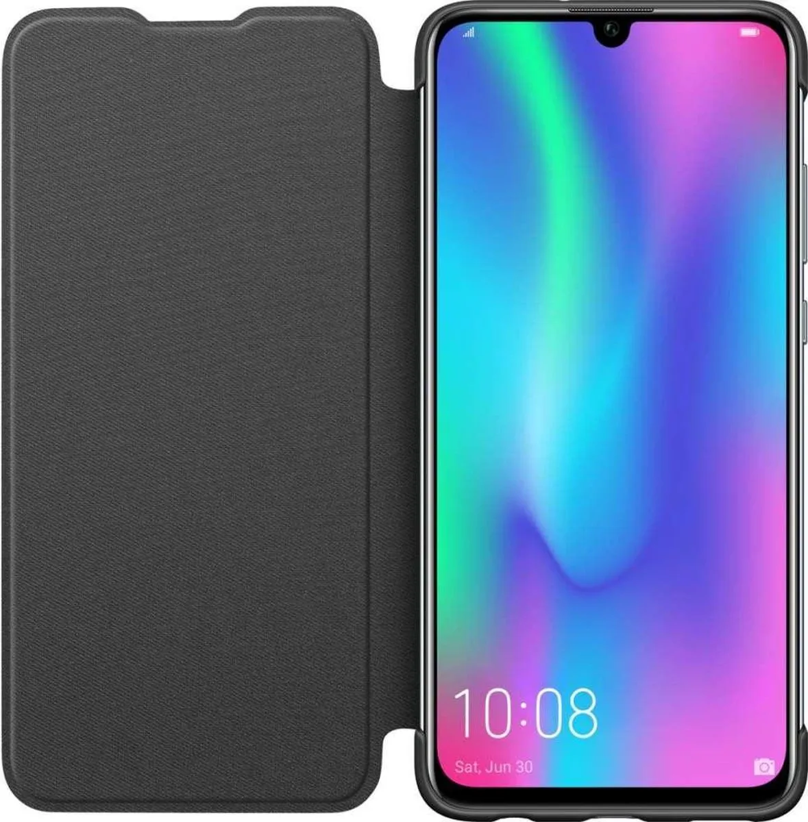 Honor Flip Cover 51992804 - Honor 10 Lite - Zwart